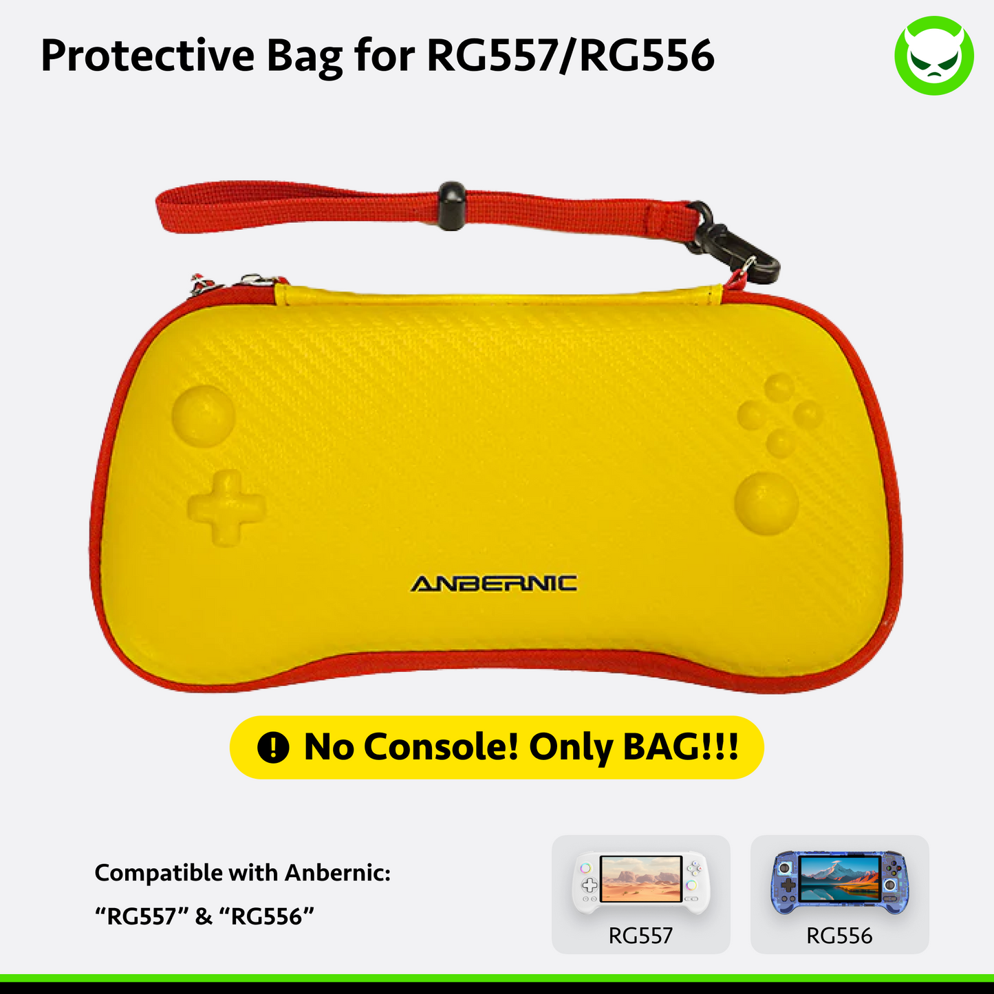 Anbernic RG557 Handheld-Spielekonsole, spielbereit