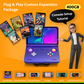 Plug & Play Custom Expansion Package (Pre-Configured System) For Retroid Pocket Flip 2 & RP5 & RP6 & RP Nova & RP G2 & MANGMI Pocket Max(No Console)