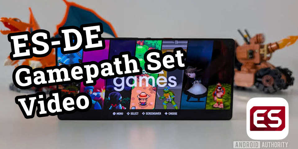 ES-DE ROM Path Set  Video