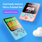 【Family Package】G7 【Buy 1 Get 1 Controller+1 AV Cable+1 USB Cable+1 Type-C Cable】Retro Game Console Handheld Macaron High Quality 3.5 Inch Screen TV Connection Mini Lightweight Game Player For One or Two Player Built in 666 Classic Retro Video Games