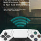 【Wireless/BT4.0/Duel Vibration】Anbernic Gamepad suitable for 353M/V/VS/PS/PC Wireless Bluetooth 4.0 Gamepad Dual Vibration Six-Axis with Touch Microphone Game Console Controller Joystick